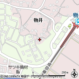 千葉県四街道市物井492周辺の地図