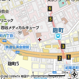 東京都千代田区二番町9-8周辺の地図