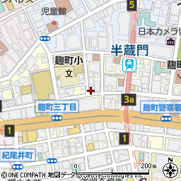 東京都千代田区麹町2丁目周辺の地図