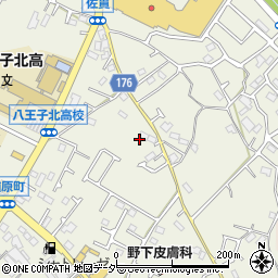 東京都八王子市楢原町528周辺の地図