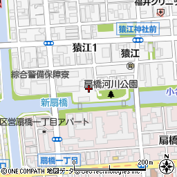 小松橋際児童遊園周辺の地図