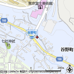 東京都八王子市谷野町580周辺の地図