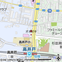 高井戸第２ハイホーム周辺の地図