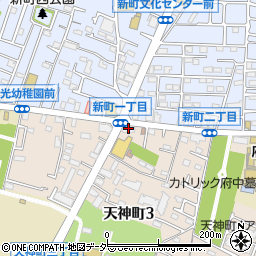堀江マンション周辺の地図