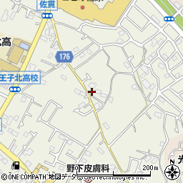 東京都八王子市楢原町848周辺の地図