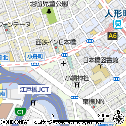 東京都中央区日本橋小網町17-10周辺の地図