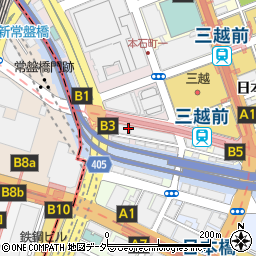 東京都中央区日本橋本石町1丁目2周辺の地図