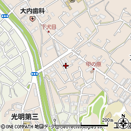 東京都八王子市犬目町127-1周辺の地図