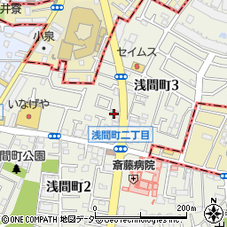 藤倉造園周辺の地図