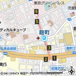 東京都千代田区二番町9-3周辺の地図