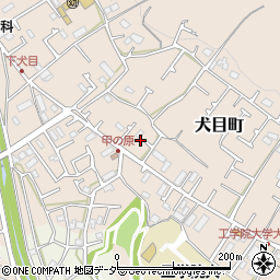 東京都八王子市犬目町372周辺の地図