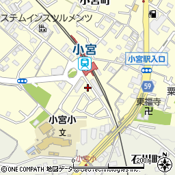 東京都八王子市小宮町1165周辺の地図