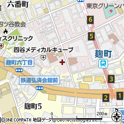 東京都千代田区二番町7-19周辺の地図