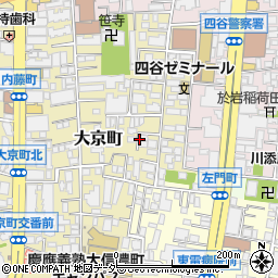 東京都新宿区大京町9周辺の地図