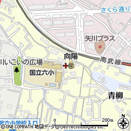 東京都国立市谷保6747-4周辺の地図