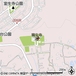 寶生寺周辺の地図