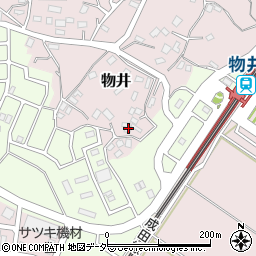千葉県四街道市物井725周辺の地図