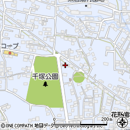 セザンヌ千塚周辺の地図