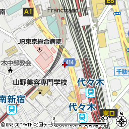 株式会社都市環境設計　東京事務所周辺の地図