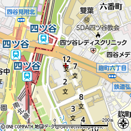 東京都千代田区麹町6丁目3周辺の地図