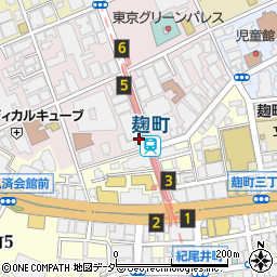 東京都千代田区二番町9-10周辺の地図