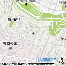 奥野アパート周辺の地図