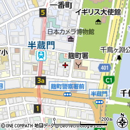 東京都千代田区麹町1丁目10周辺の地図