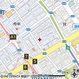 東京都中央区日本橋人形町2丁目16-1周辺の地図