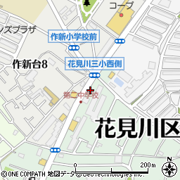 花見川眼科周辺の地図