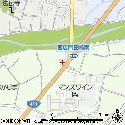 山梨県甲州市勝沼町山428周辺の地図