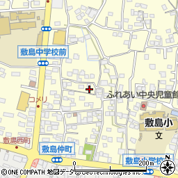 羽中田造園周辺の地図