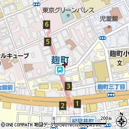 東京都千代田区二番町11-10周辺の地図