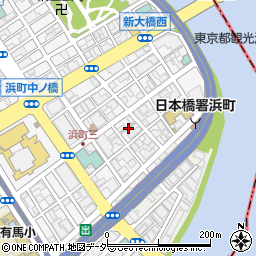 東京都中央区日本橋浜町3丁目29周辺の地図