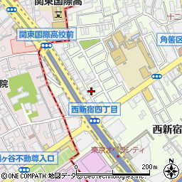 ＳＴＵＤＩＯ‐ＩＮＮ西新宿周辺の地図