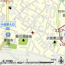 東京都八王子市小宮町1064周辺の地図