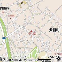 東京都八王子市犬目町375周辺の地図