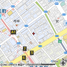 東京都中央区日本橋人形町2丁目16-3周辺の地図