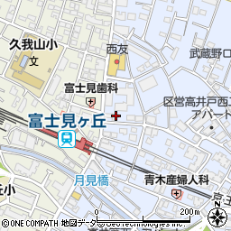 東京都杉並区高井戸西2丁目10-4周辺の地図