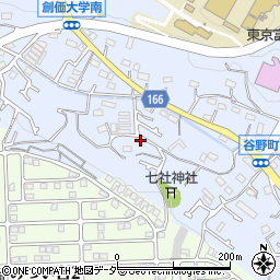 東京都八王子市谷野町777周辺の地図