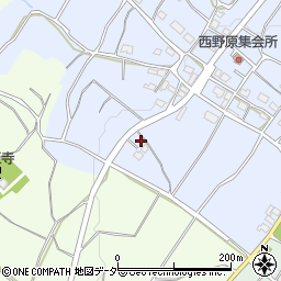 山梨県甲州市塩山西野原77周辺の地図