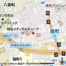 東京都千代田区二番町7-3周辺の地図