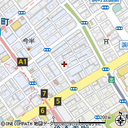 東京都中央区日本橋人形町2丁目16-5周辺の地図