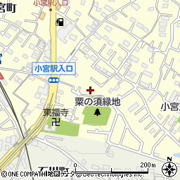 東京都八王子市小宮町1058周辺の地図