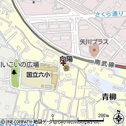 東京都国立市谷保6747-8周辺の地図