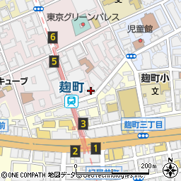 東京都千代田区二番町11-18周辺の地図
