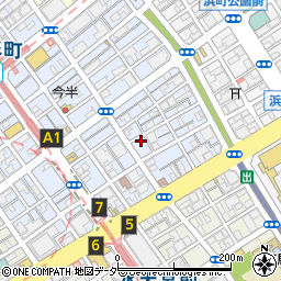 東京都中央区日本橋人形町2丁目16-4周辺の地図