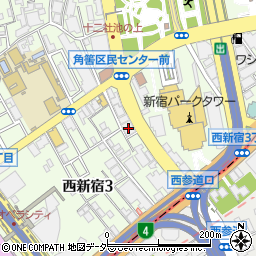 中野製薬株式会社　東京支店周辺の地図