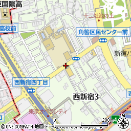 西新宿小周辺の地図