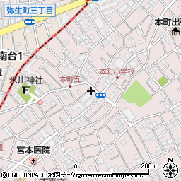 メイプルベル渋谷本町周辺の地図