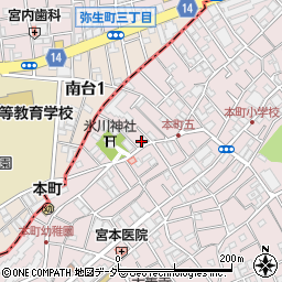 斉藤ガラス店周辺の地図